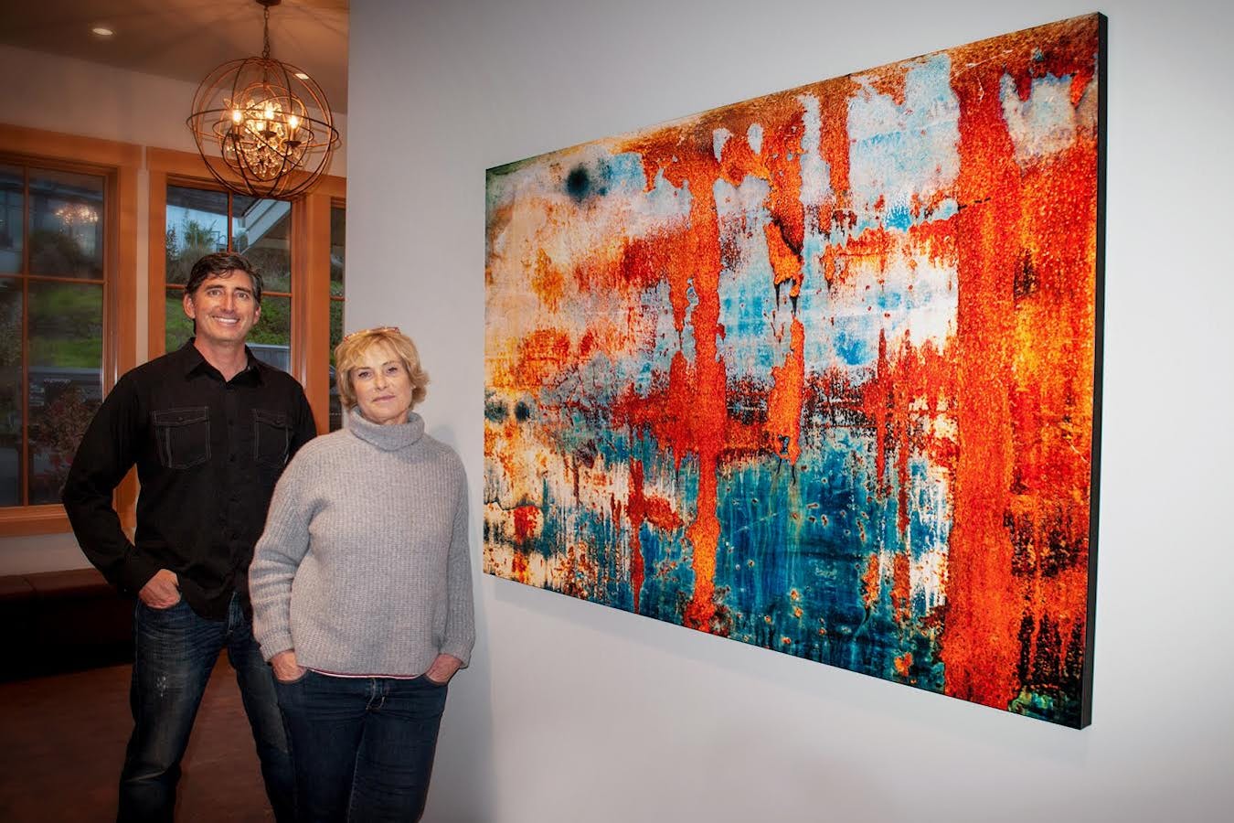 Installation at Downrigger's Restaurant by Doug McIntosh