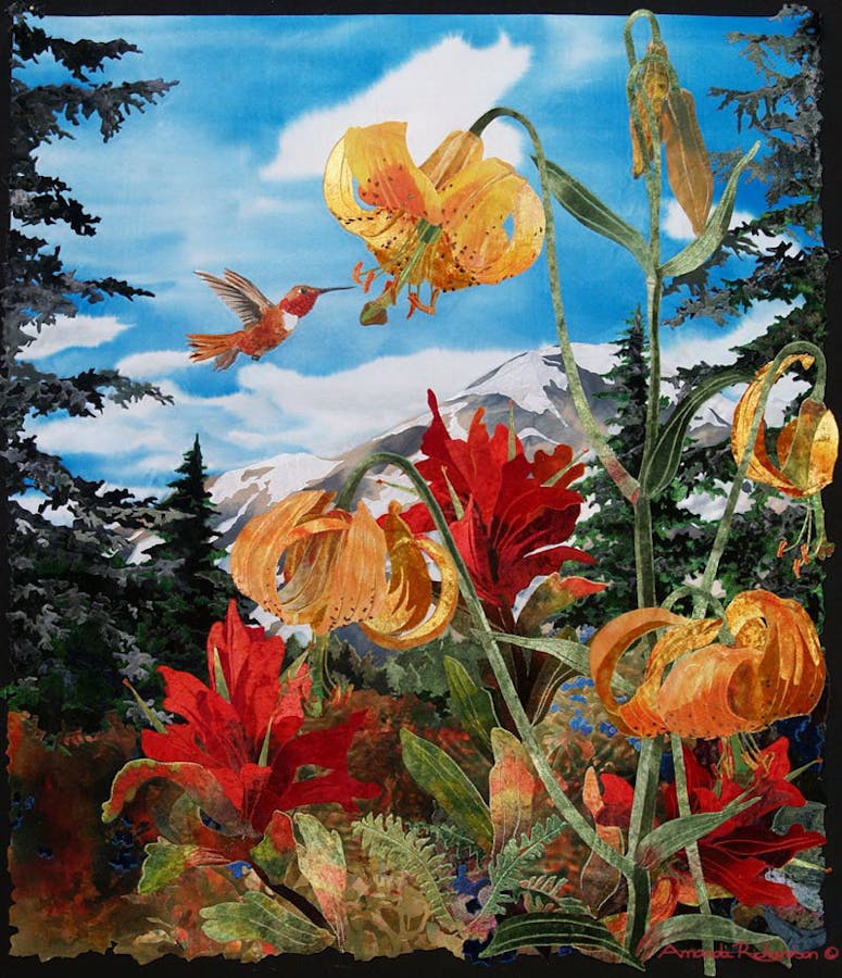 Painting by Amanda Richardson