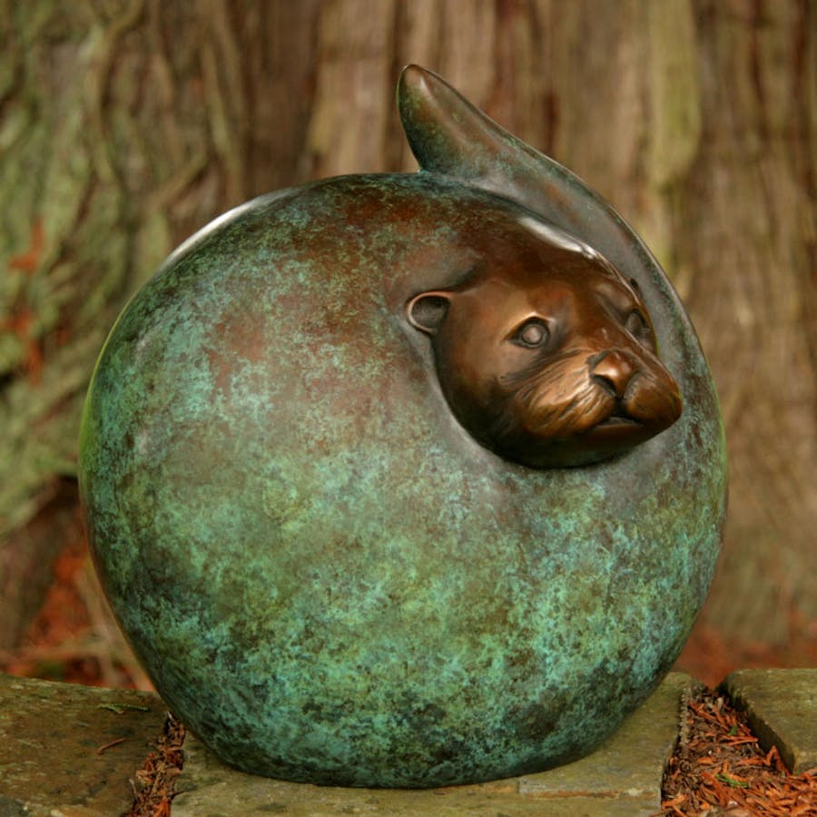 Otter Sphere   by Georgia Gerber