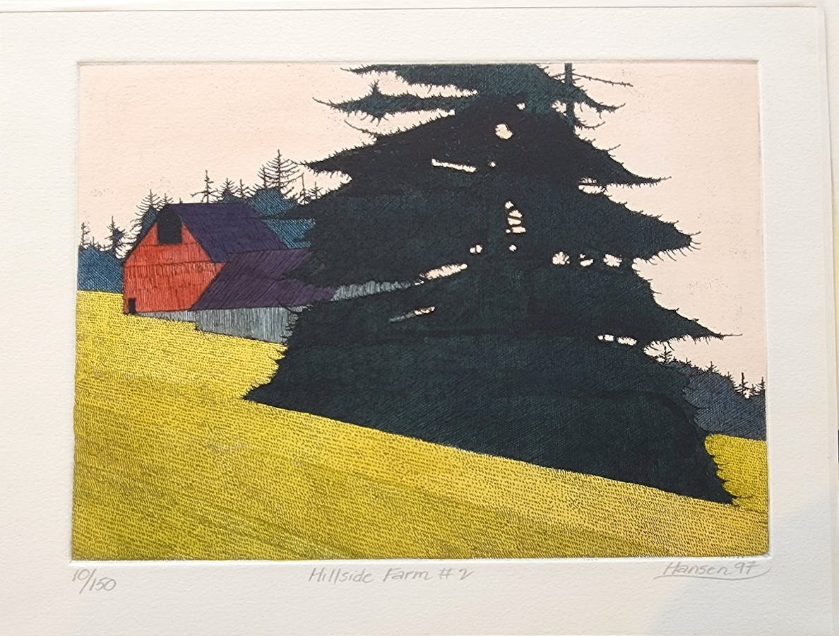 Print by Art Hansen