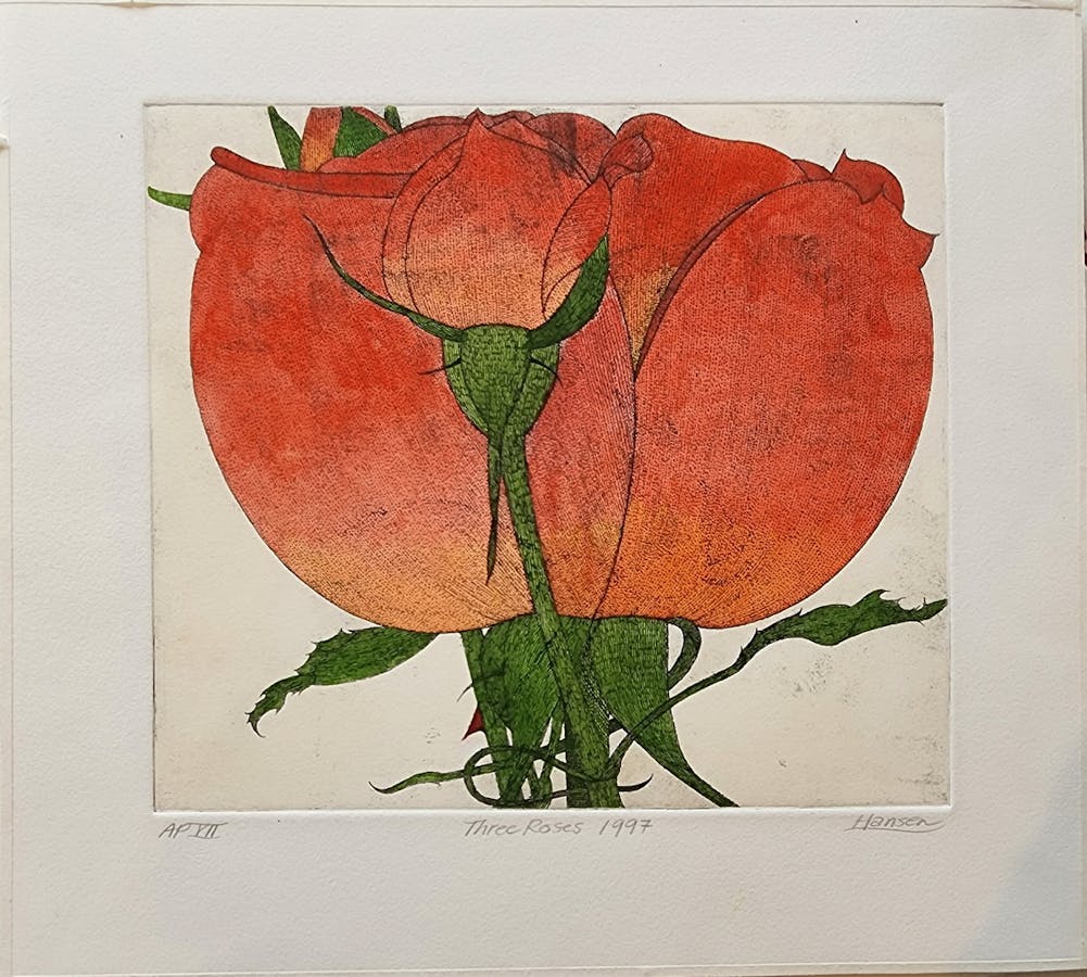 Print by Art Hansen