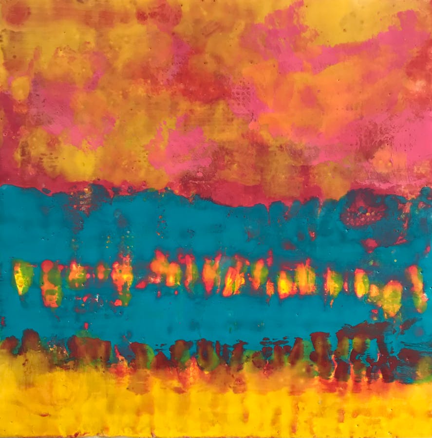 Painting by Joan Stuart Ross
