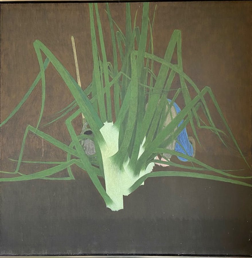 Painting by Art Hansen (1929-2017)