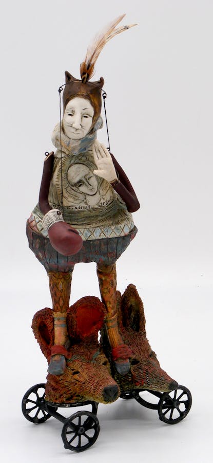 Sculpture by Robin and John Gumaelius