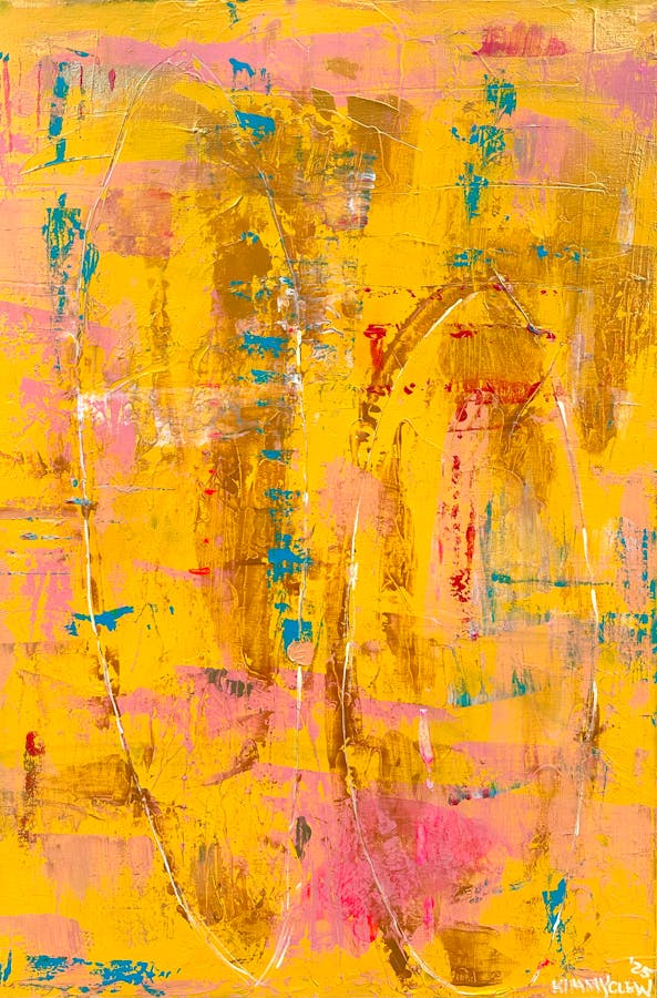 Painting by Kimberly Atwood