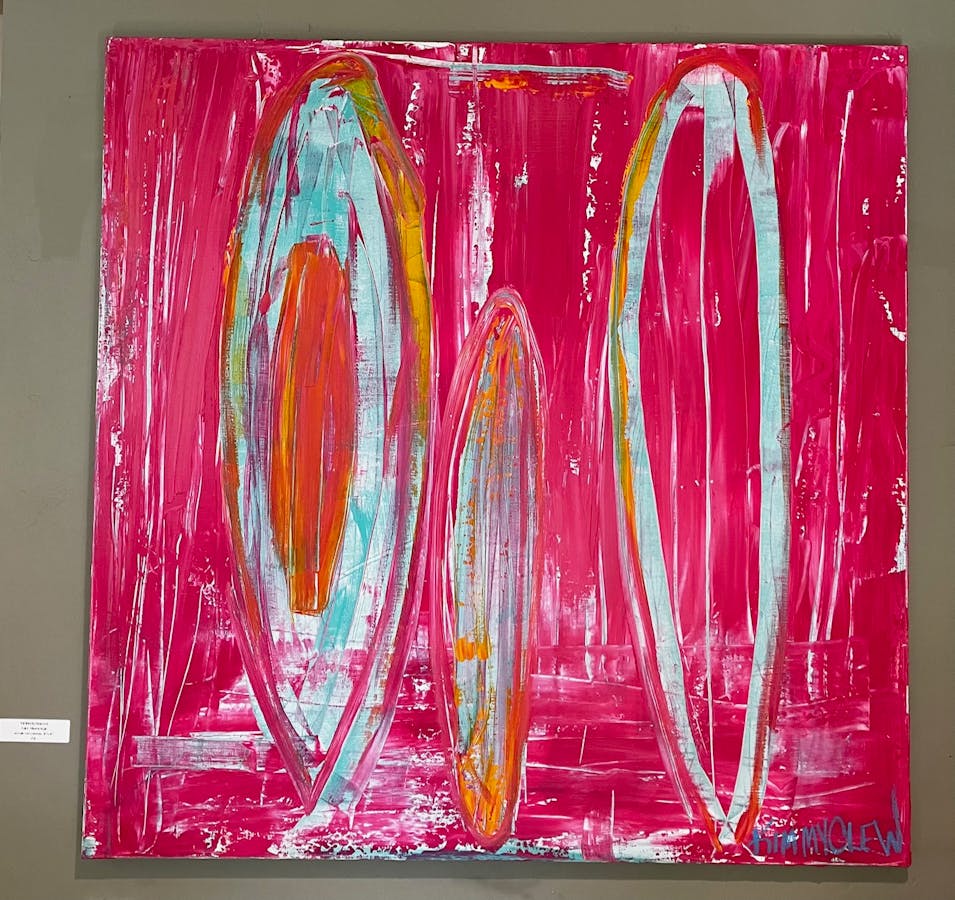Painting by Kimberly Atwood