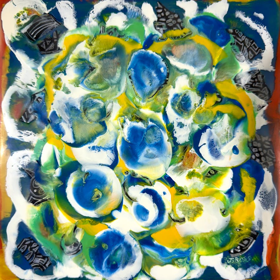 Painting by Joan Stuart Ross