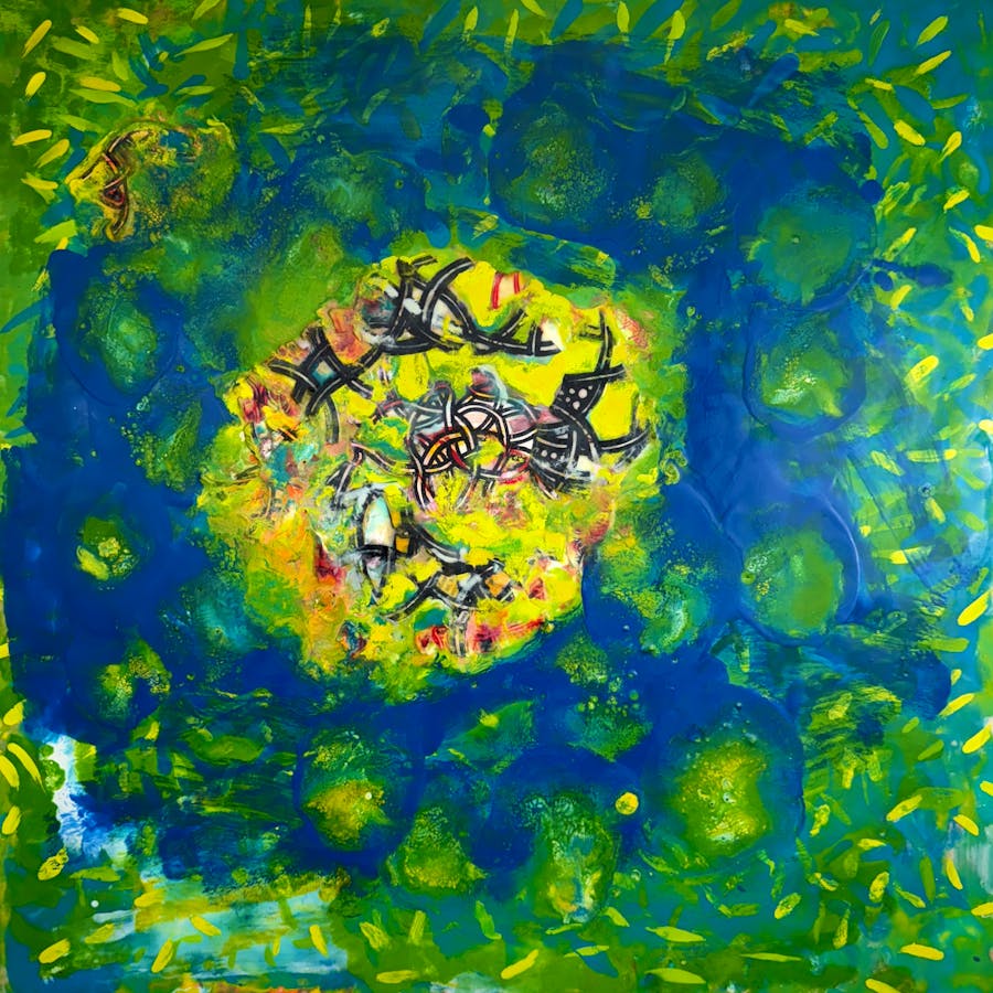 Painting by Joan Stuart Ross