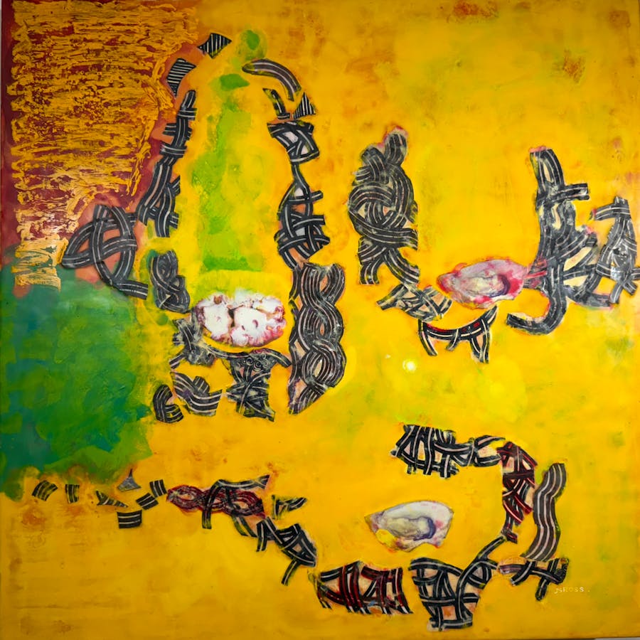 Painting by Joan Stuart Ross