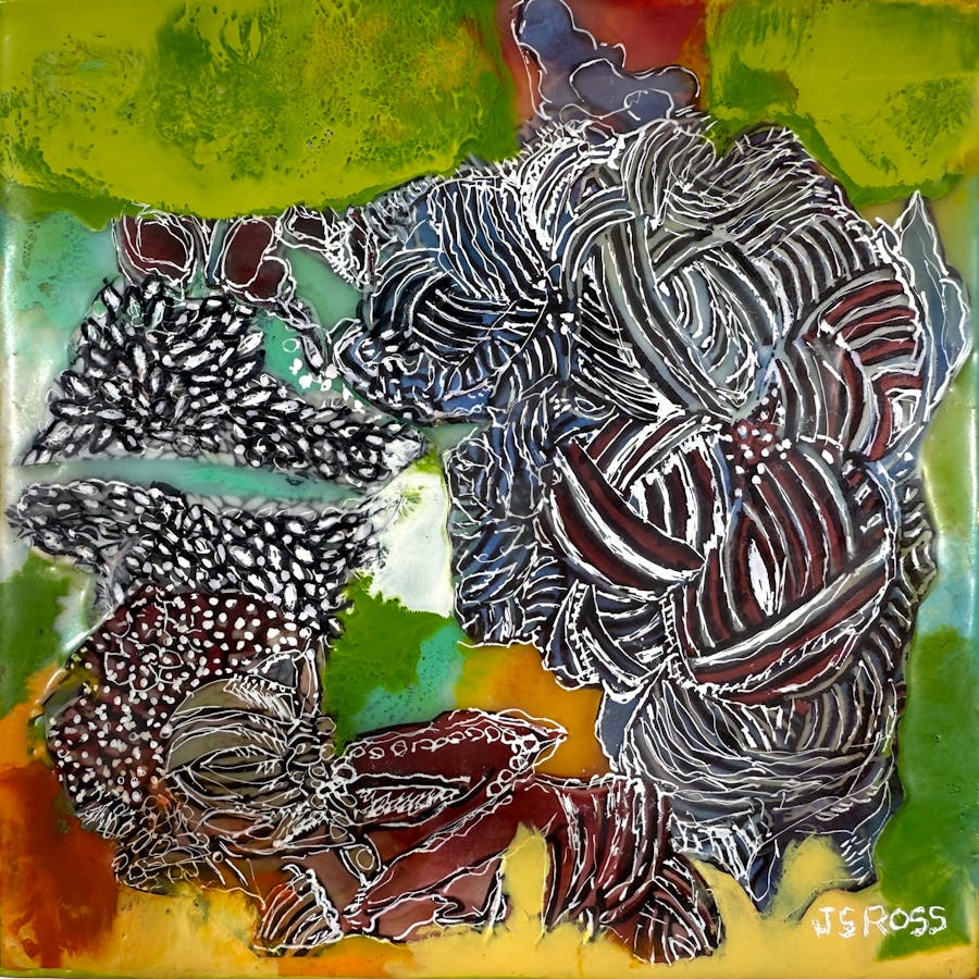 Painting by Joan Stuart Ross