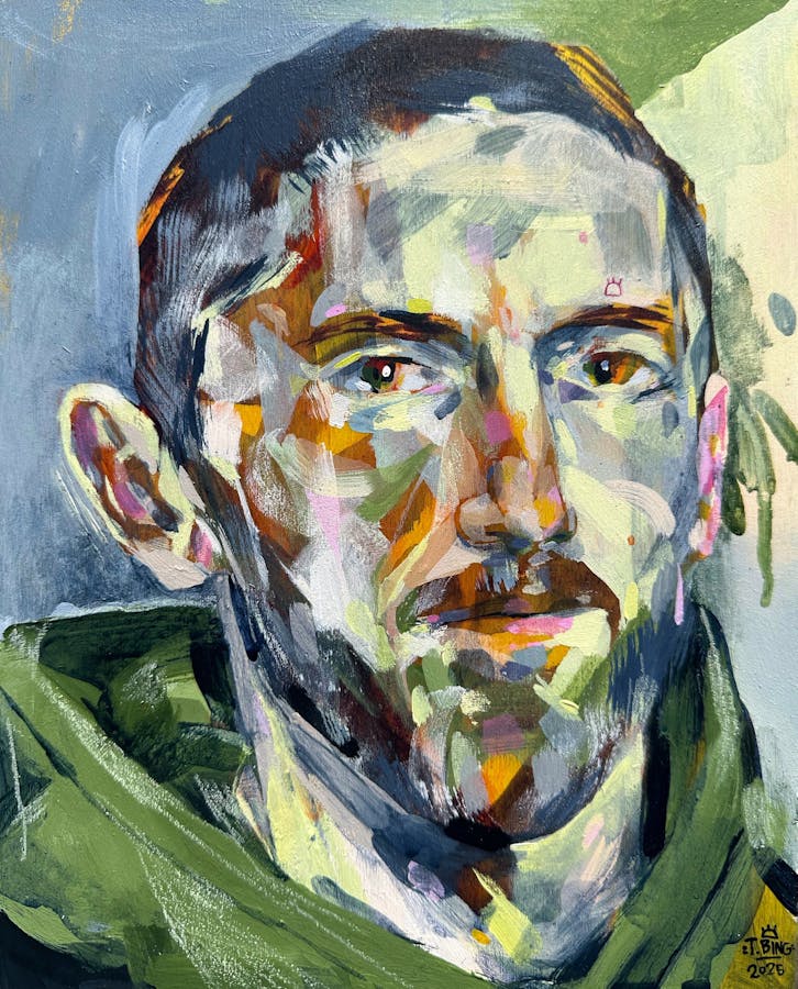 Painting by Tyler Bingham