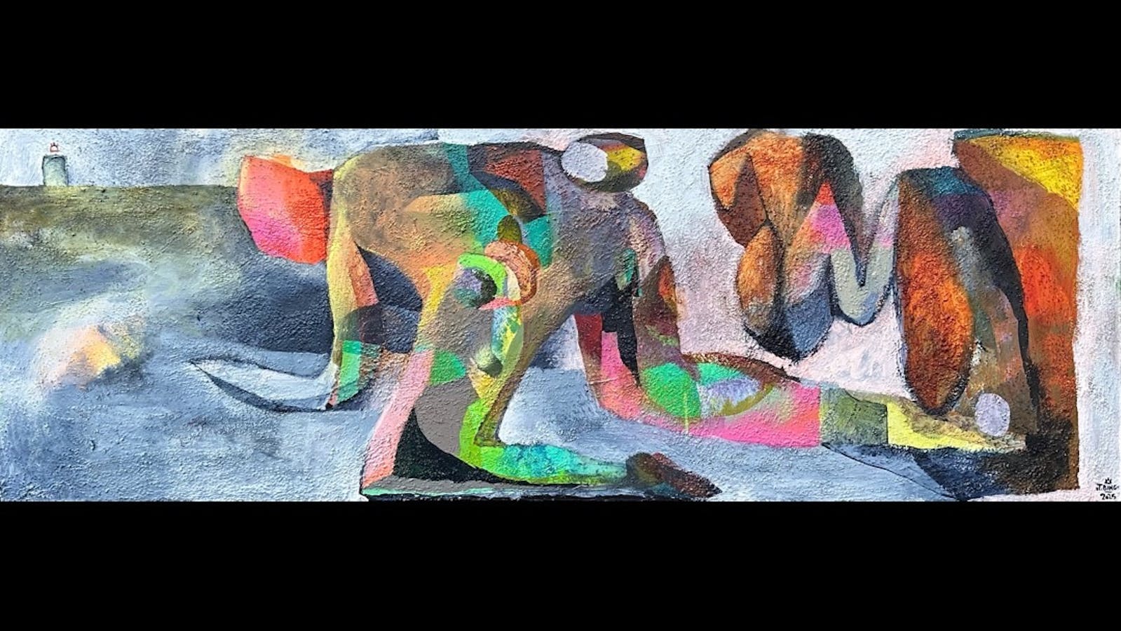 Painting by Tyler Bingham